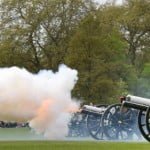 103 Cannon Shots to welcome little Princess