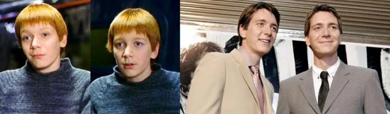 Oliver et James Phelps - gearge et Fred Weasley