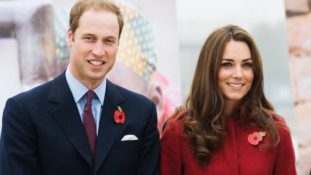 Prince William with Kate Middleton