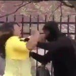 Mother taught a lesson to her son in riot
