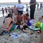 APTOPIX North Carolina Shark Attack