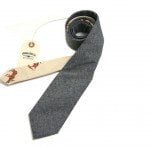 Chambray + Antelope Print Necktie