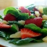 Salad for Valentines day dinner