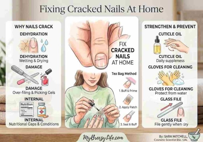 how to fix cracked nails at home how to fix cracked nails at home