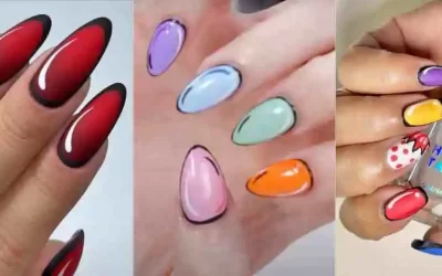 How to do Comic Book Nail Art | A new Obsession of Tiktok