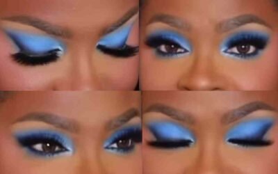 Achieve Stunning Light Blue Smokey Eye Makeup Look: Step-by-Step Tutorial