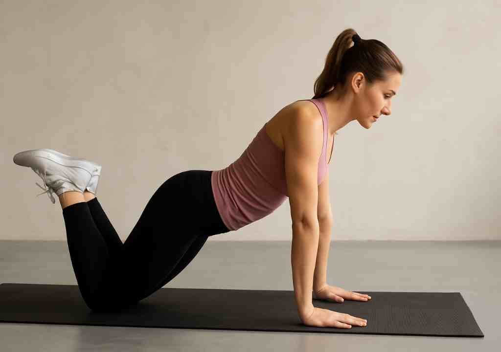What Fitness Component Is Push-Ups? (Explained with Examples & Training Tips) Modified knee push-up for building strength safely