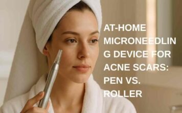At-Home Microneedling Device for Acne Scars