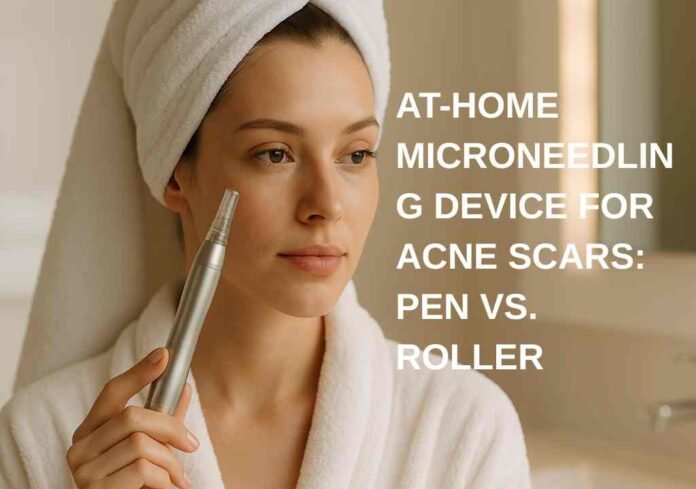 At-Home Microneedling Device for Acne Scars