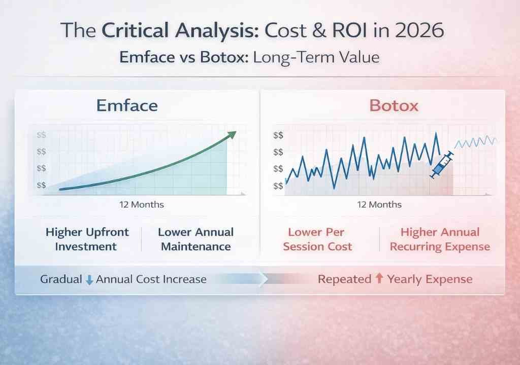 Emface vs Botox Cost: A 2026 Comprehensive Analysis for Advanced Facial Rejuvenation The Critical Analysis: Emface vs Botox Cost