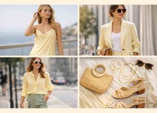 Vanilla Yellow: How to Style the Biggest Color Trend of Spring 2026 Vanilla Yellow fashion trend