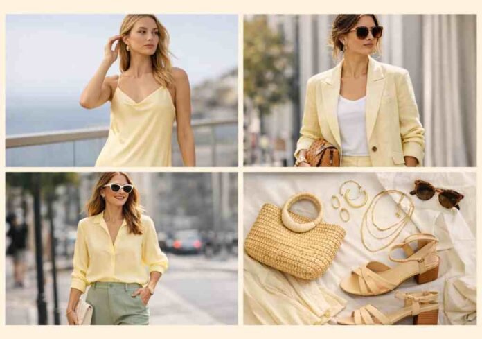 Vanilla Yellow fashion trend