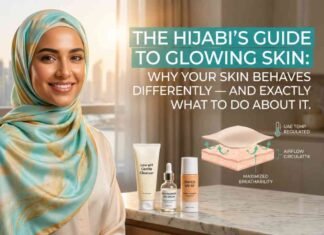 Skincare Routine for Hijabi Women: Why Your Skin Behaves Differently and Exactly What to Do About It Skincare Routine for Hijabi Women