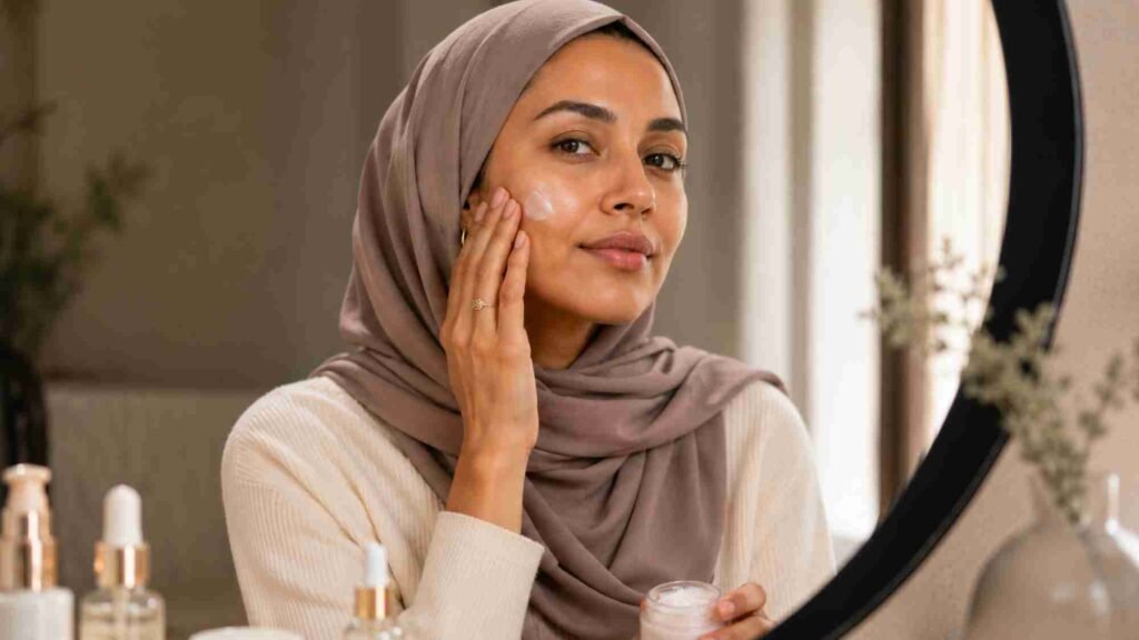 Hijabi skincare advice included in skincare guide for women UK