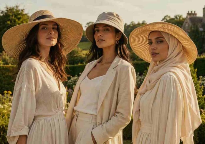 Best sun hats for women UK 2026 featuring wide-brim, bucket and hijab-friendly styles