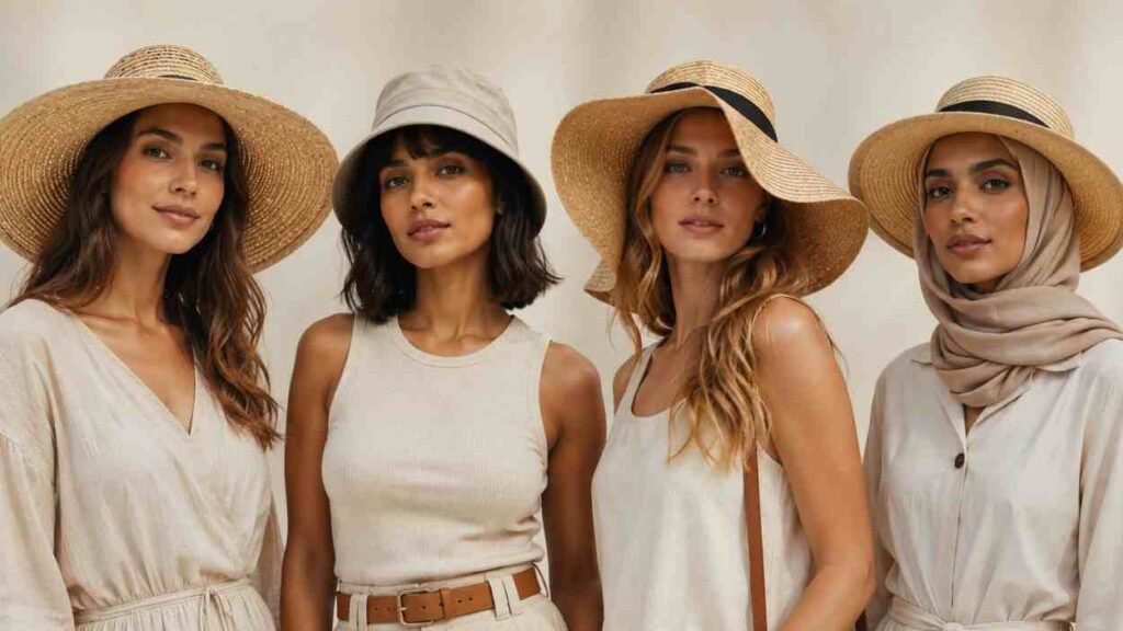 Sun hat styles for different face shapes in the UK 2026