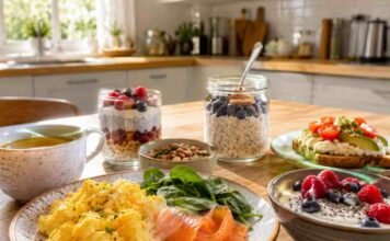 High protein breakfast ideas UK for busy women and families