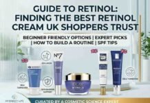Best Retinol Cream UK 2026: Expert Picks for Every Skin Type A collection of the best retinol cream options available in the UK, including Olay Retinol24 and No7 Pure Retinol, curated by a cosmetic science expert.