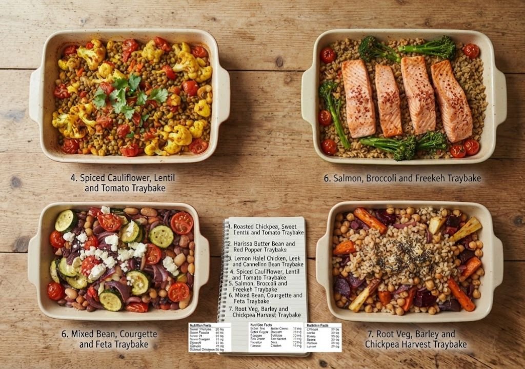 Gut Health Recipes UK: 7 Easy High-Fibre Traybakes for a Healthier Gut gut health recipes uk- Spiced Cauliflower