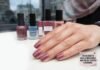Breathable halal nail polish uk manicure on a marble vanity