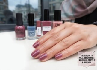 Halal Nail Polish UK: Breathable, Wudu-Friendly Brands I Actually Tested Breathable halal nail polish uk manicure on a marble vanity