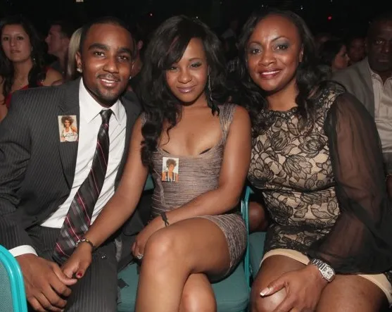 Bobbi Kristina Brown with her Aunt Pat Houston and Boyfriend Nick Gordon at the Billboard Award