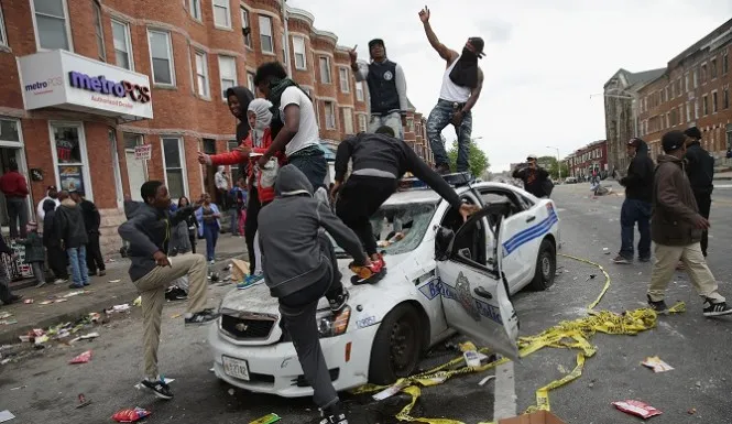 United States. Baltimore, the spark that could engulf the country