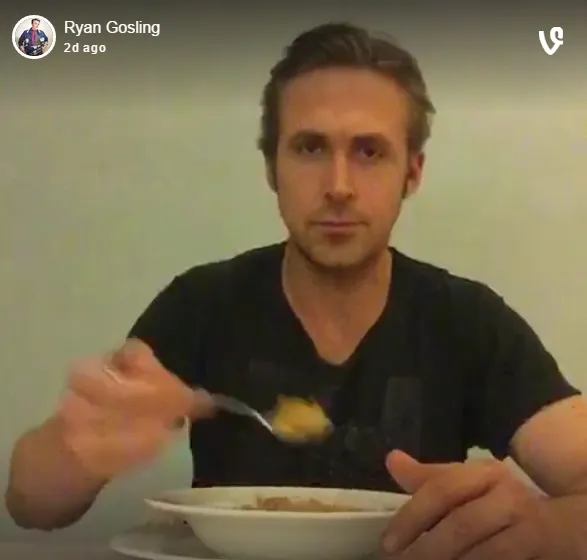 Ryan Gosling will not eat his cereal