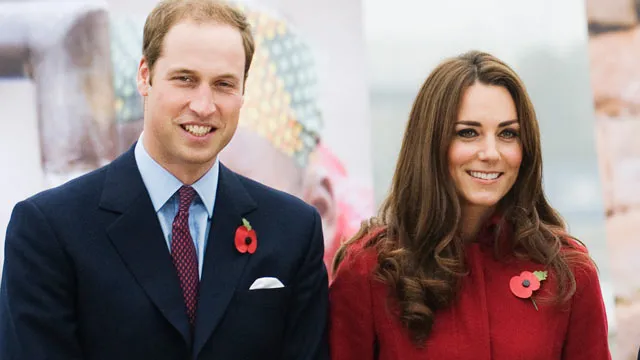 Prince William with Kate Middleton