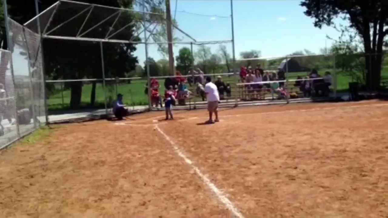 Little Boy Stops Game to Say I Love You to Coach