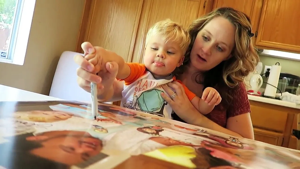 TODDLER TRAPPED UNDER THE BED!