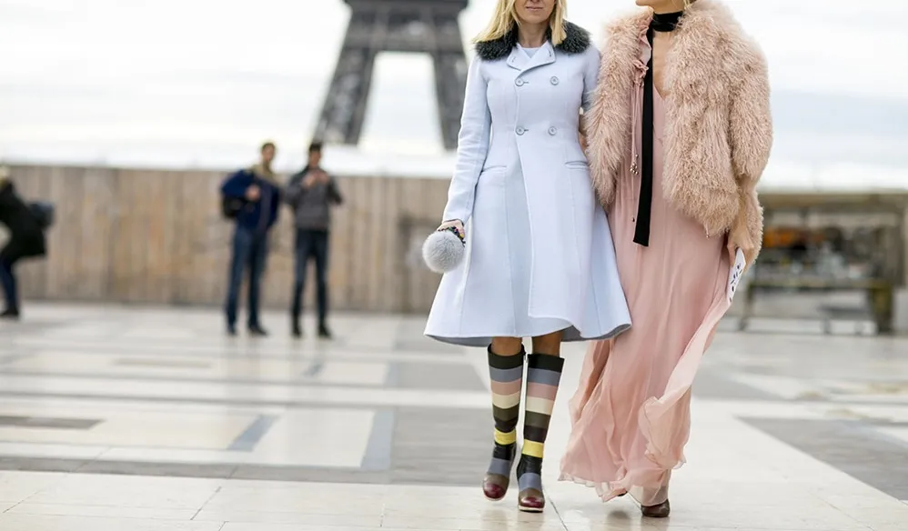 Street style fashion at Paris Haute Couture Fashion Week