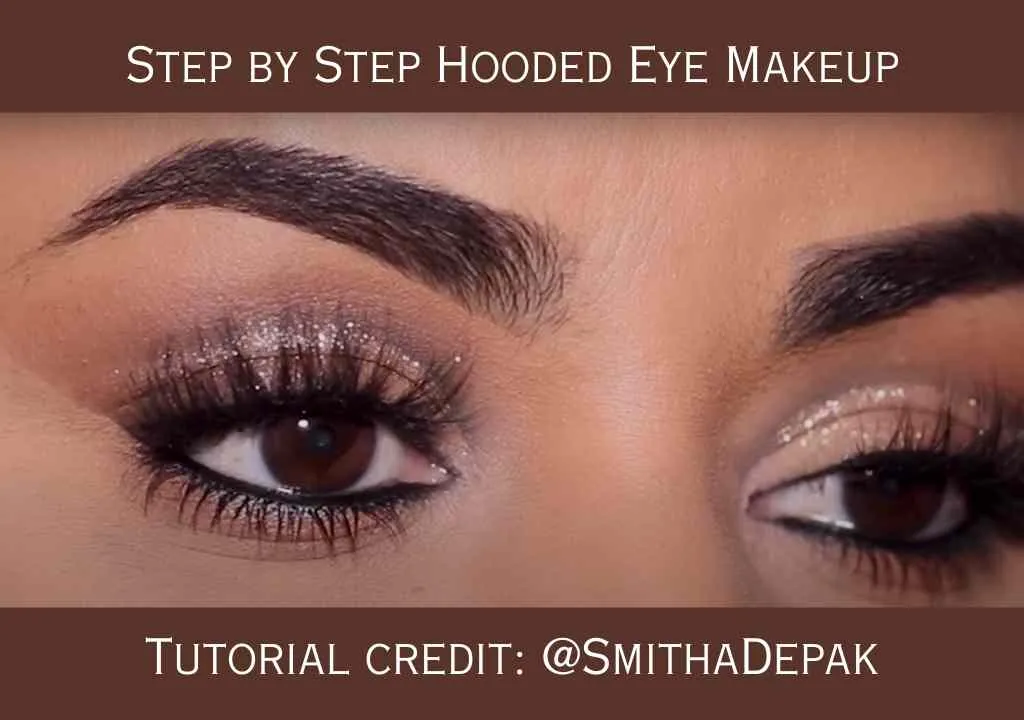 Step by Step Hooded Eye Makeup
